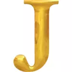 Aur litera J