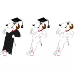 Avoir obtenu son diplôme de chiens