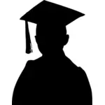 Graduate silhouette