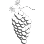 Desenho de uvas