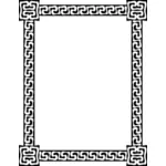Greek key frame