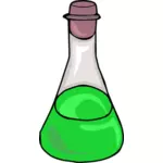 Бутылка зеленого науки
