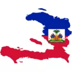 Haiti's geographical chart