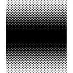 黒と白のグラデーション パターン