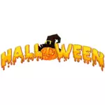 Halloween typography