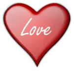 Herz und Liebe Vektor-Bild