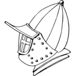 Knight helmet clip art