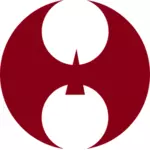 Hiyoshi kapittel emblem vektorgrafikk utklipp