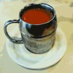 Ilustração em vetor de xícara de chá com leite em Hong Kong
