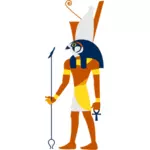 Horus in Farbe