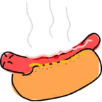 Hot dog tekening