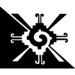 Hunab Ku symbol vektorbild