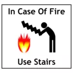 In geval van brand