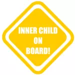 '' Niño interior a bordo ''