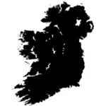 Irland siluett bild