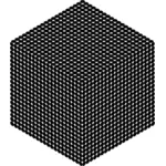 Cubo de círculos isométricos