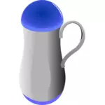 Plastic jug vector image