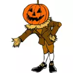Pumpkin Man glinsterende clip art