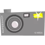 Vector drawing of fancy camera icon