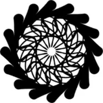 Simbol grafis Mandala