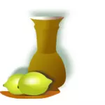 Lemons and a jug