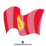 Kyrgyzstan state flag