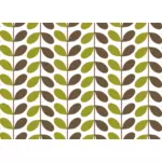 Leafy pattern vector image