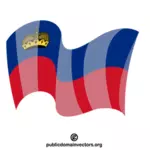 Liechtensteins statsflagga