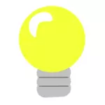 Light bulb vektor symbol