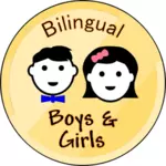 Logotipo bilingue