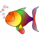 الأسماك النعاس الملونة
