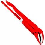 Pipe wrench vector afbeelding