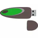 USB-apparaat vector afbeelding