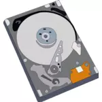 Hard disk vector illustration