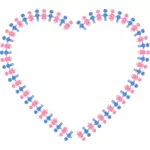 Immagine di bordo del cuore