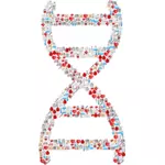 Medische pictogrammen op DNA