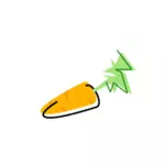 Желтоватый морковь