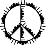 Mosque peace symbol