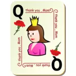 Mother's Day congratulation card