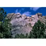 Rushmore Dağı üzerinde başkanları