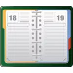 Tagebuch-Vektor-ClipArt