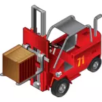 Forklift ट्रक वेक्टर