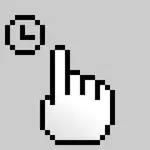 Un'icona del cursore pixel