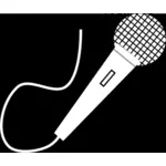 Vektorové illustrationof mikrofon