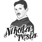 Portret de Nikola Tesla