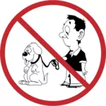 Verbot von Hunden