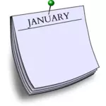 Maandelijkse nota - januari