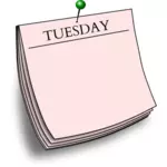 Pink Tuesday note