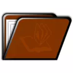 Brown folder image
