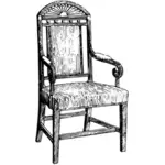 Altmodische Stuhl